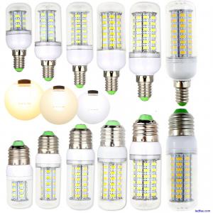 220V LED Corn Light Bulbs E14 E27 B22 G9 Warm Cool White Lamp 6W 12W 15W AC 240V