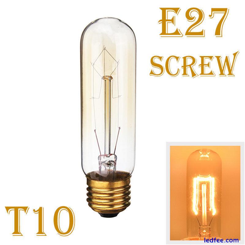 E27 B22 Retro Vintage Edison Flexible LED Bulbs Spiral Filament Light Bulb UK 0 