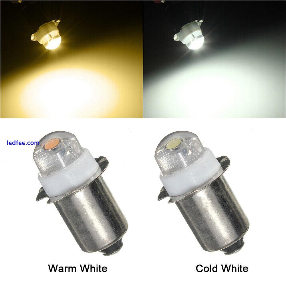 P13.5S LED Bulb 3V 4.5V 6V DC Torch Lights Replacement halogen Flashlight Lamps 1 