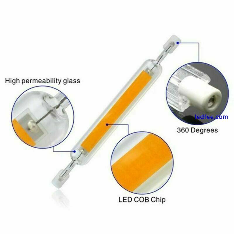 R7S LED 78/118mm LED Flood Light Replace For Halogen Lamp Corn cold white Bulb 2 