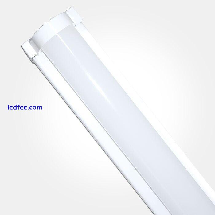 LED Batten Light Ceiling Light 6FT Fitting 65W 8125Lm Garages, Offices LEDBRITE 0 