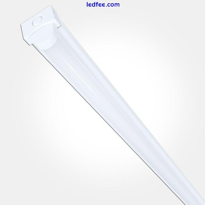 LED Batten Light Ceiling Light 6FT Fitting 65W 8125Lm Garages, Offices LEDBRITE 3 