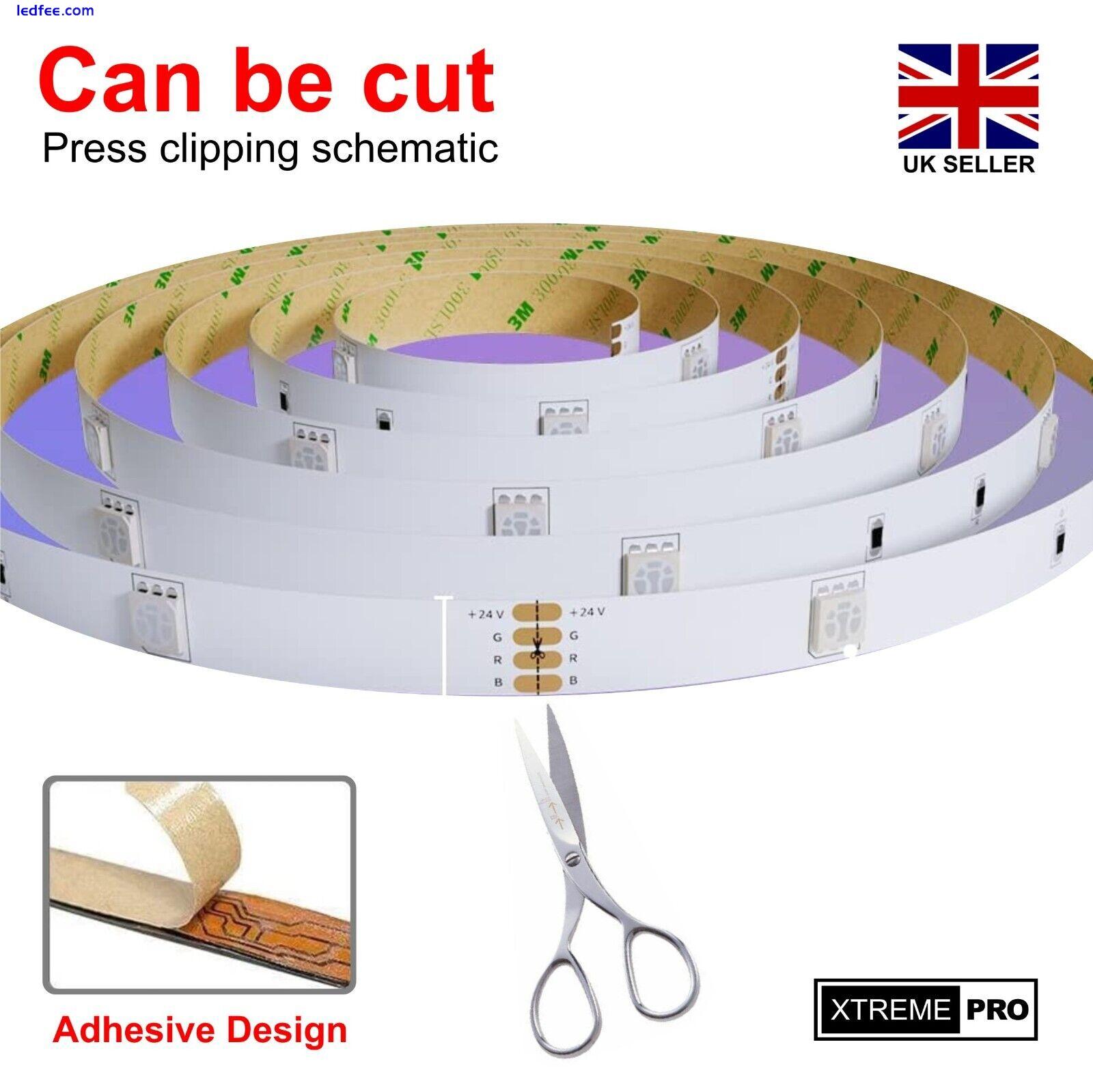 1 - 30M LED RGB Strip Light, with Remote Control, for Bedroom Kitchen Ceiling UK 3 