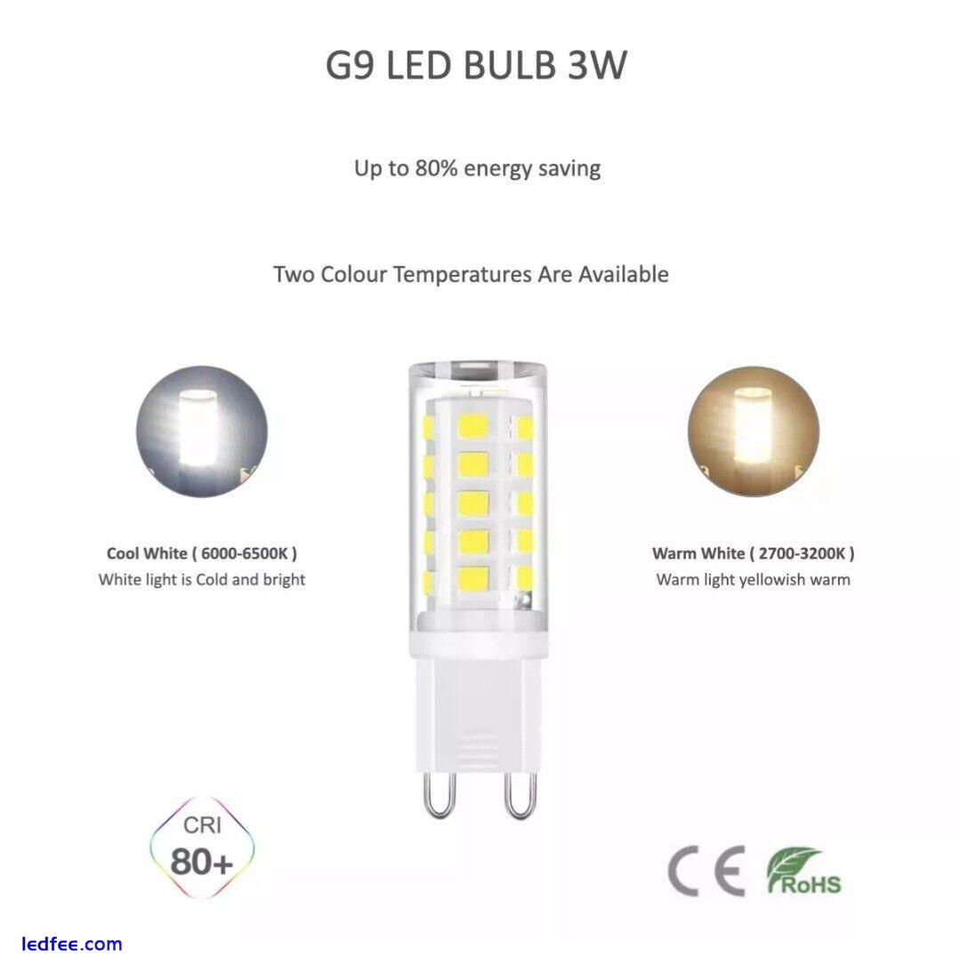 G9 LED Light Bulb 3W-7W Energy Saving Warm White Cool White 4 