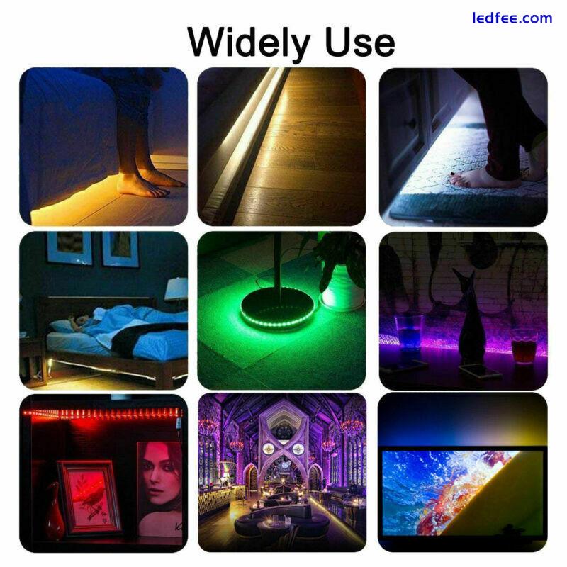 LED Strip Light RGB 1-20m 5050 Colour Changing Tape Cabinet Kitchen TV Lighting 5 