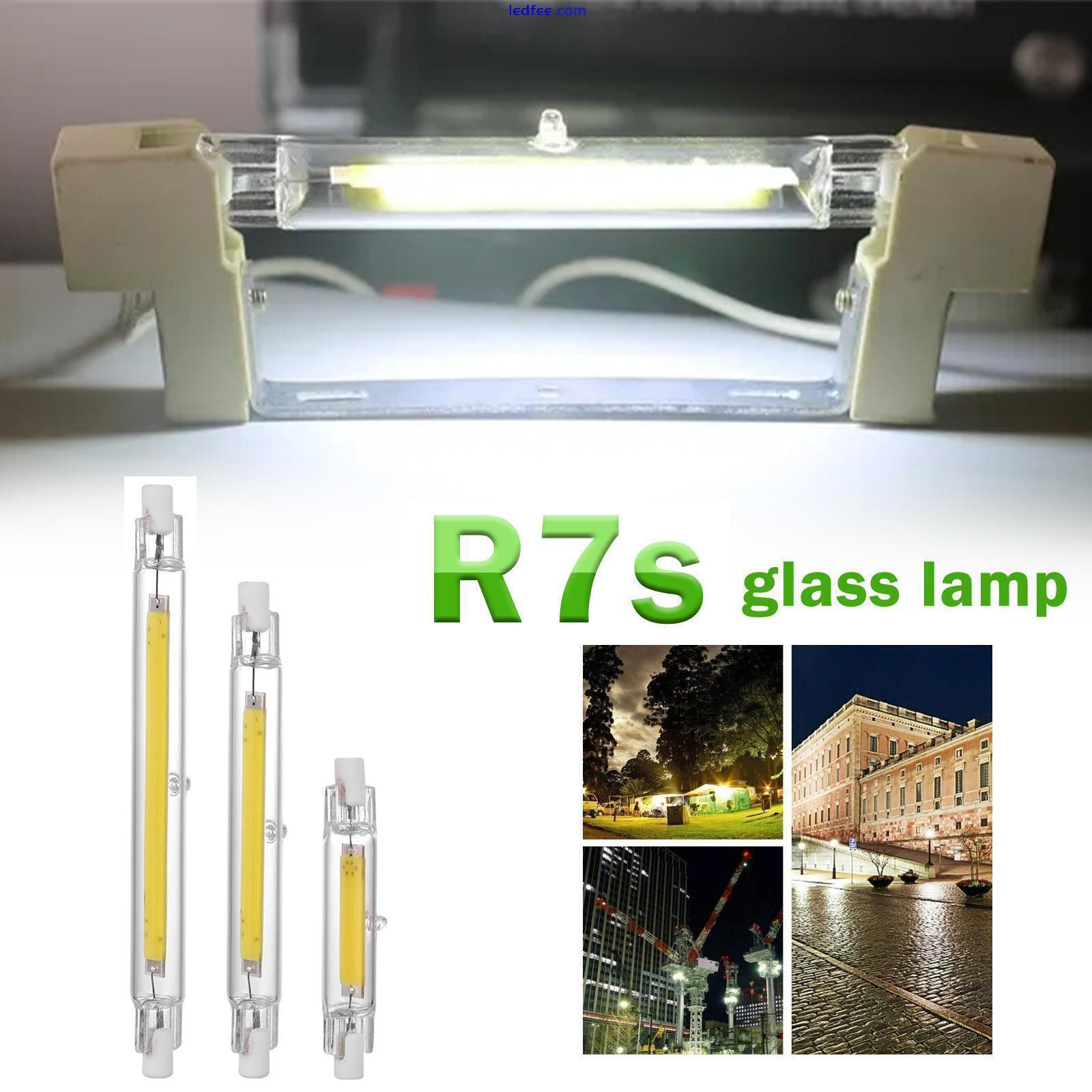 78mm 118mm Dimmable R7s COB LED Bulbs Security Flood Halogen Replaces Bulb A9✨a 0 