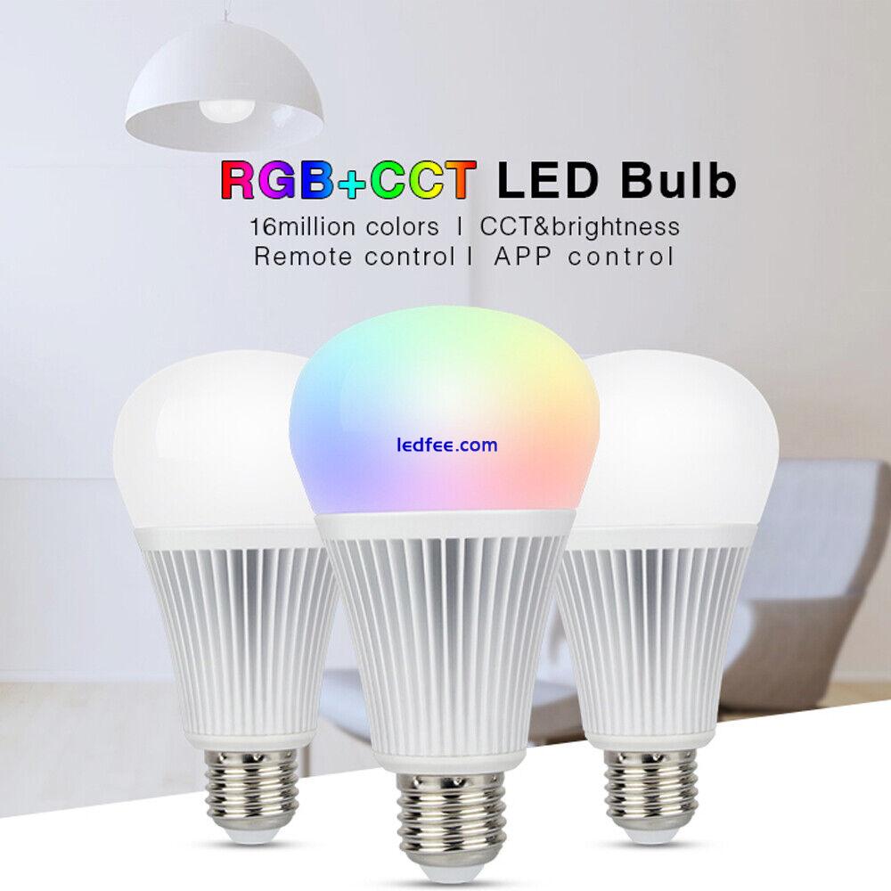 Milight / MiBoxer 2.4G Led Bulb GU10 E27 RGB+CCT Smart Light Wifi Remote Control 0 