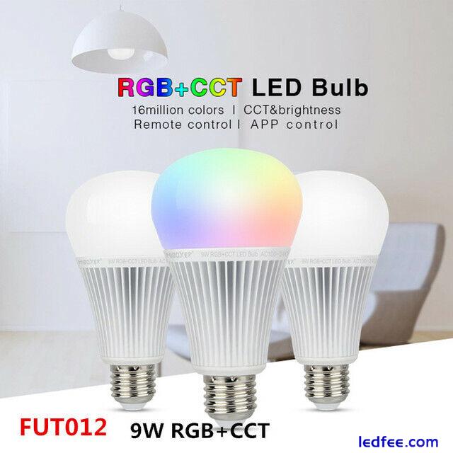 Milight / MiBoxer 2.4G Led Bulb GU10 E27 RGB+CCT Smart Light Wifi Remote Control 5 