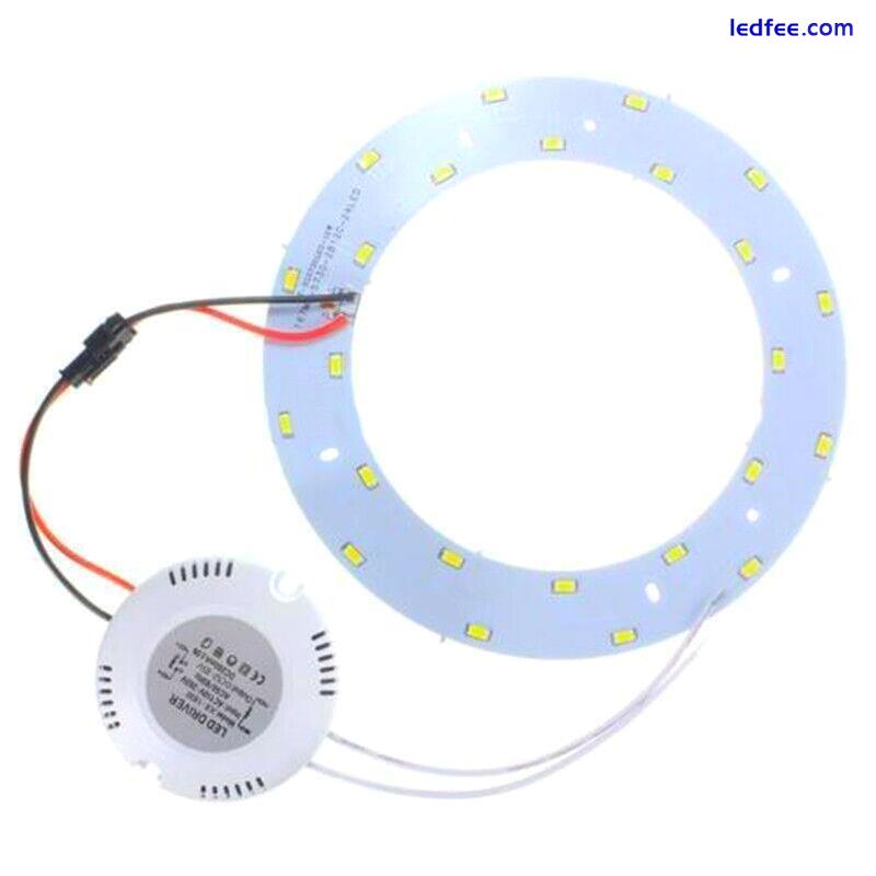 5730 LED Ceiling Light Circle Shape Panel 12/15/18W Fixture Lamp 1 