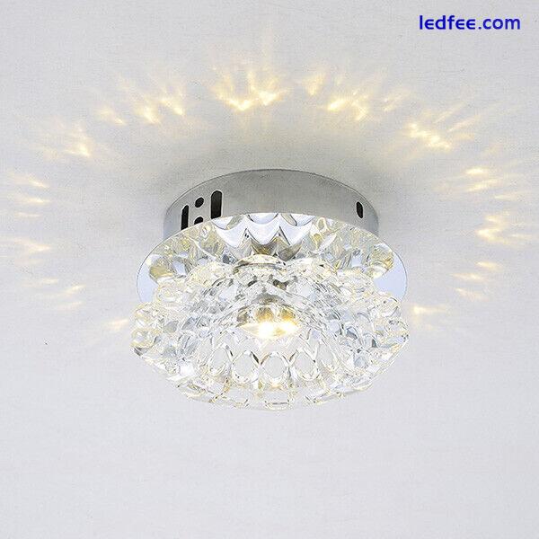 K9 Crystal LED Ceiling Light Fixture Surface Mount Recessed Lamp Corridor Aisle 3 