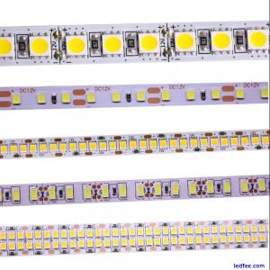 SMD 2835 5630 5050 60/120/240/480LEDs/m RGB LED Strip 5M 300/600/1200/2400LEDs/m