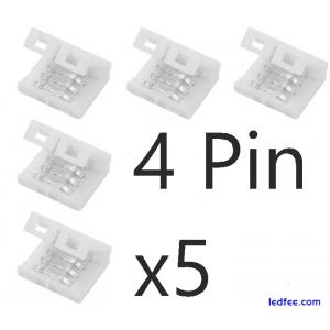 LED Strip Connector 10mm 4-pin...