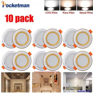 4/10 Pcs LED Downlight 9W LED ...