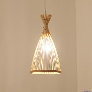 Bamboo Ceiling Pendant Light Hanging Lamp Teahouse Hotel Lighting   New