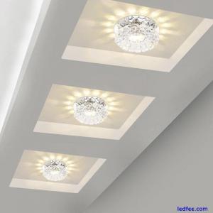 K9 Crystal LED Ceiling Light Fixture Surface Mount Recessed Lamp Corridor Aisle