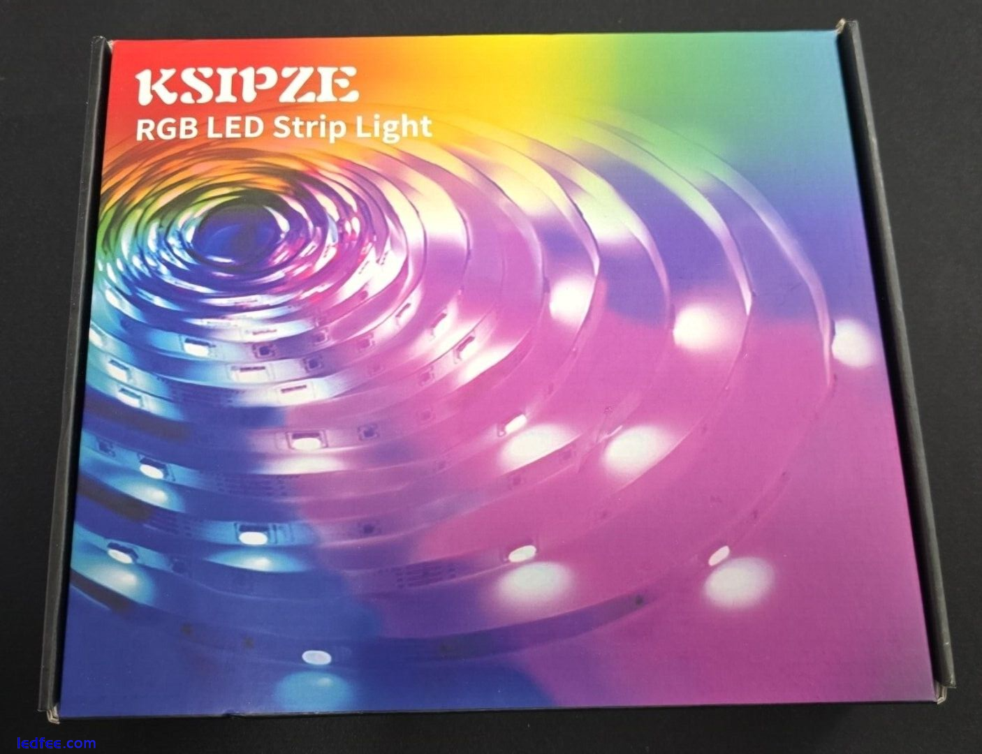 KSIPZE 30m Led Strip Lights RGB Music Sync Color Changing 5 