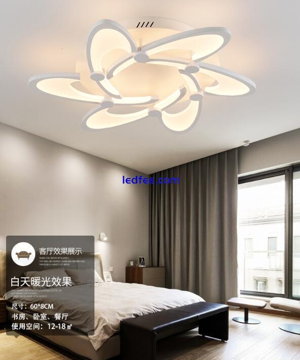 Living room LED ceiling lights simple modern led ceiling lamp bedroom home decor 4 