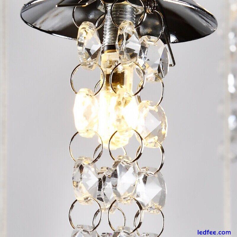 Hotel Chandelier Lighting Shop Lamp Glass Pendant Light Bar Stair Ceiling Lights 3 