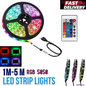 USB LED Strip Lights Colour Ch...