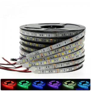 DC12V 1M 5M SMD 5050 RGB white Waterproof 300 LED Flexible  Tape Strip Light