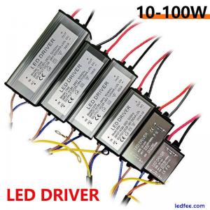 10W 20W 30W 50W 70W 100W LED Driver Power Supply Waterproof For Floodlight DIY