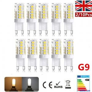 2-10x G9 LED BULB 3W COOL WHITE CAPSULE LAMP REPLACE HALOGEN LIGHT BULBS 220V