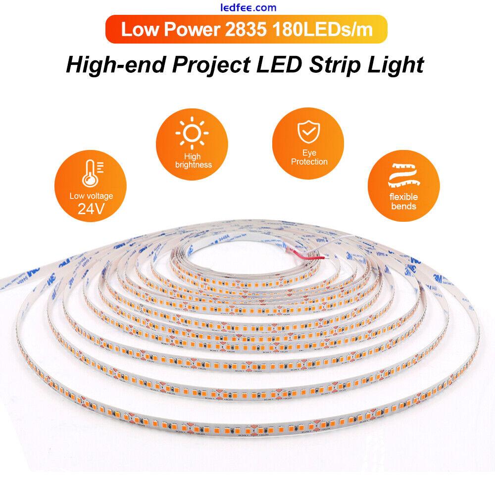 2835 Super Bright 5M 10M 900 1800 LED Strip Lights DC12V/24V Lamp Self-adhesive 4 