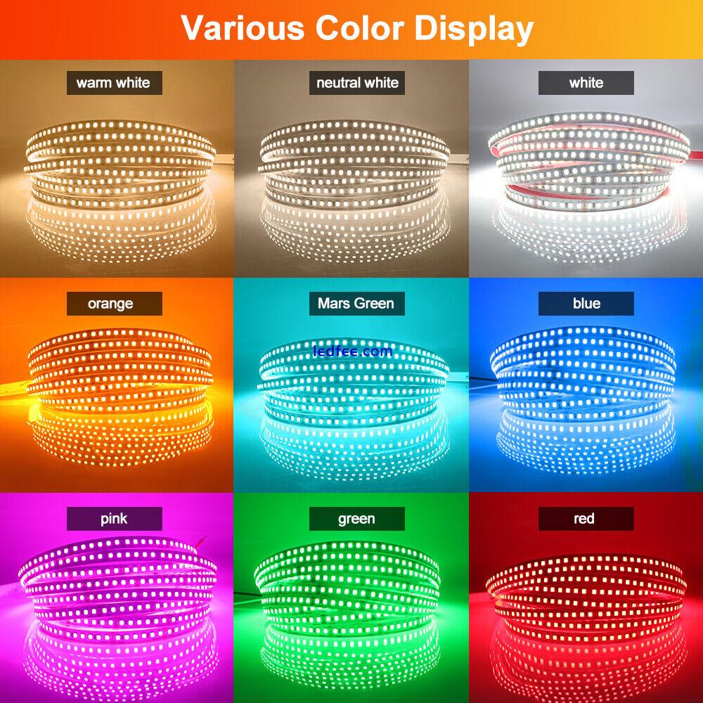 2835 Super Bright 5M 10M 900 1800 LED Strip Lights DC12V/24V Lamp Self-adhesive 3 