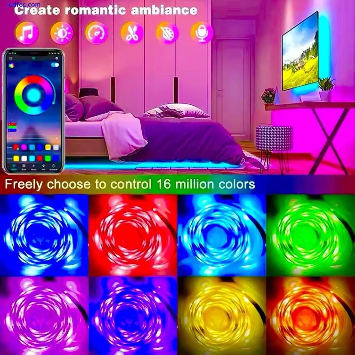 1-30m 5V USB 5050 RGB Smart LED Strip Lights + IR Controller (Alexa Compatible✅) 1 