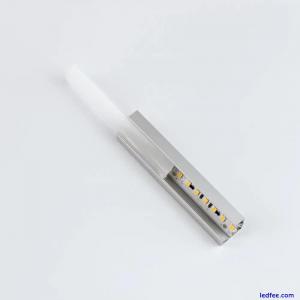 LED Aluminium Profile Corner 1M for LED strip light with opal cover  | eBay UK