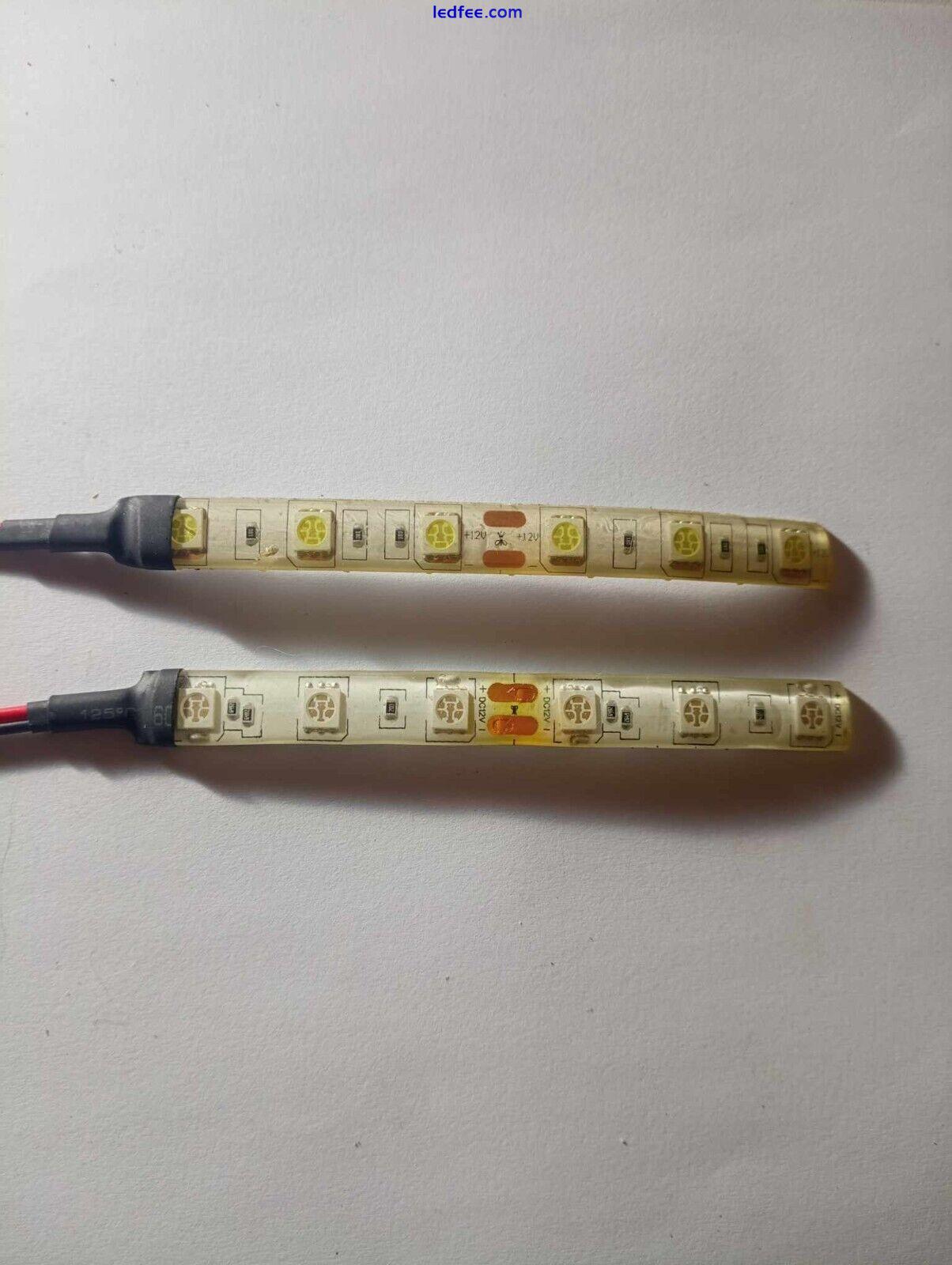 LED Strip Light 12V Car Caravan Boat White Blue Red Green  10cm  | eBay UK 1 
