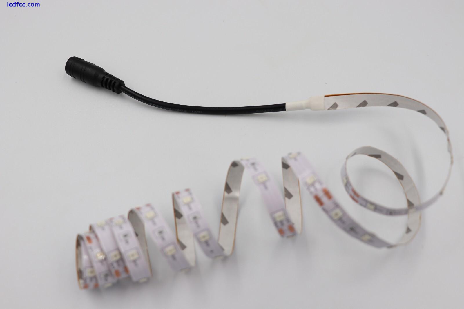 5M LED Strip 2835 DC 5V 12V Flexible Tape Light 60leds/m Rope Stripe  | eBay UK 0 