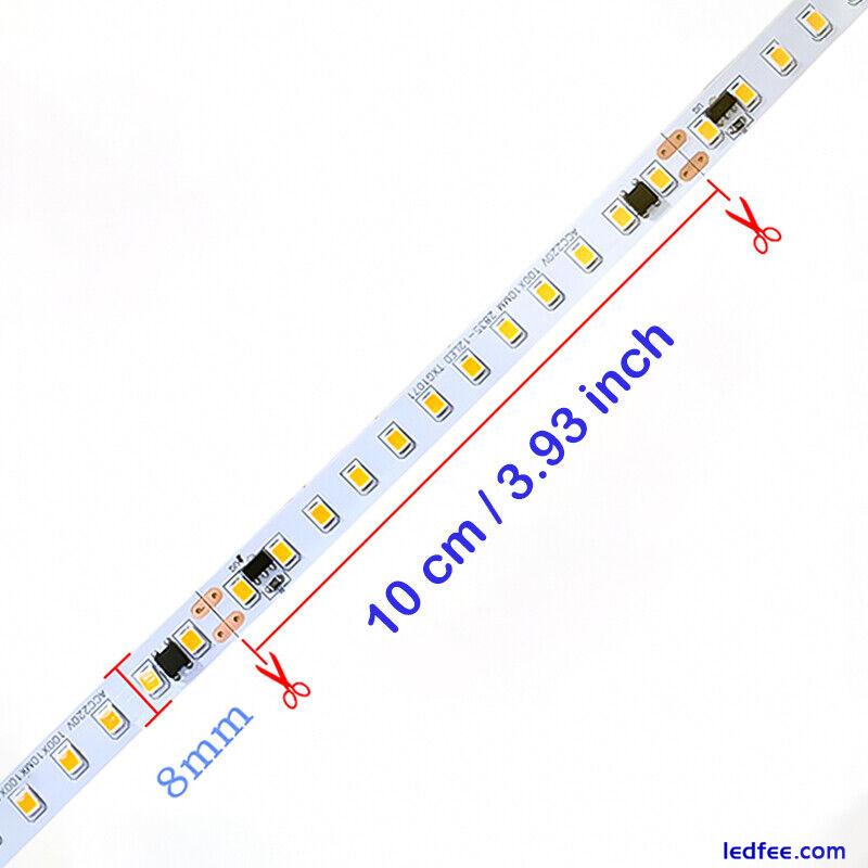 30M 220V LED Neon Strip Lights Flexible LED Tape DIY Sign House Cabinet Decor 2 