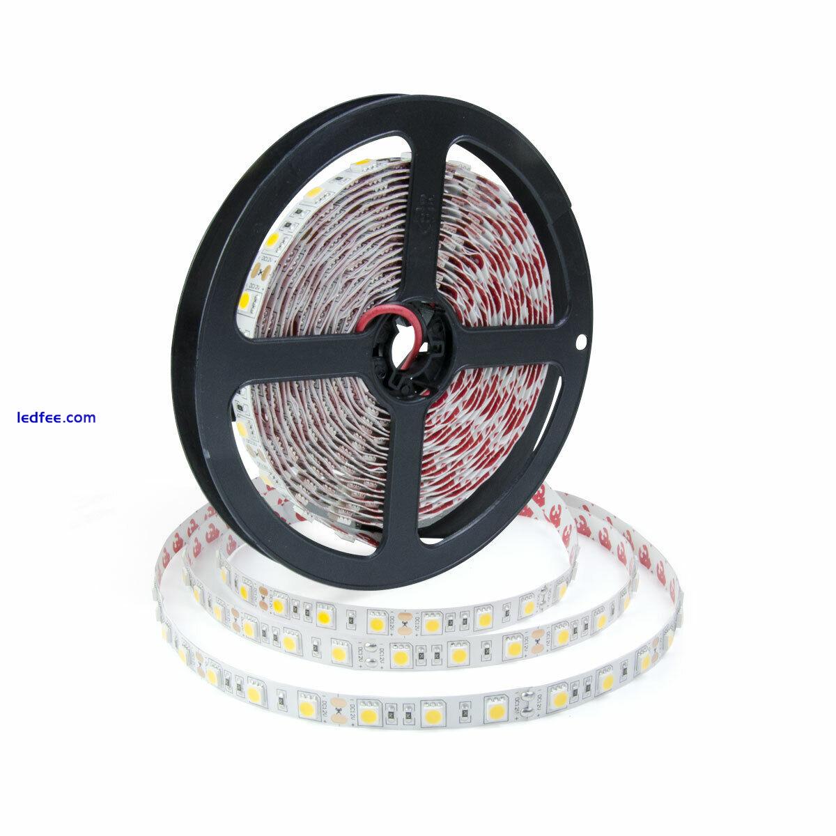 5M 2835 LED Strip Lights 60 LEDs/M 120 LEDs/M 12V Tape Roll Cabinet/Shelf Lights 0 