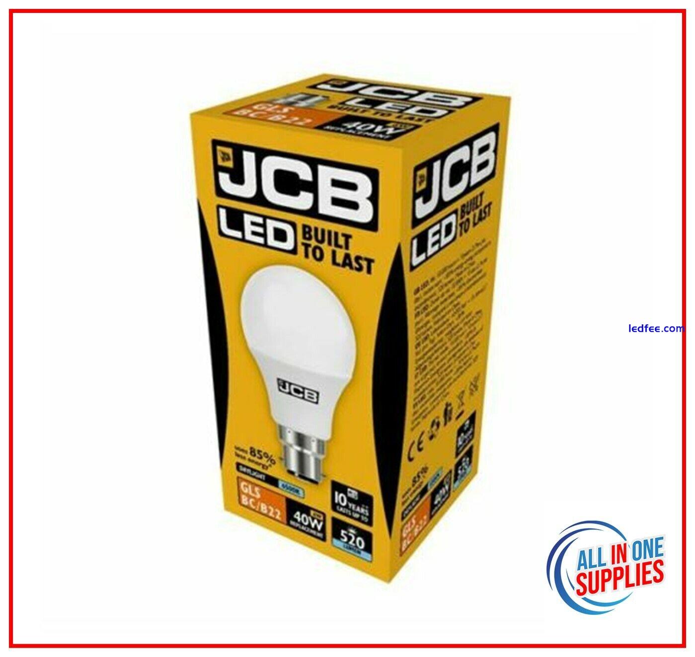 ENERGY SAVING JCB LED GLS LIGHT Bulbs 4.9w = 40w 8.5W=60W 14w=100W BC B22 ES E27 1 