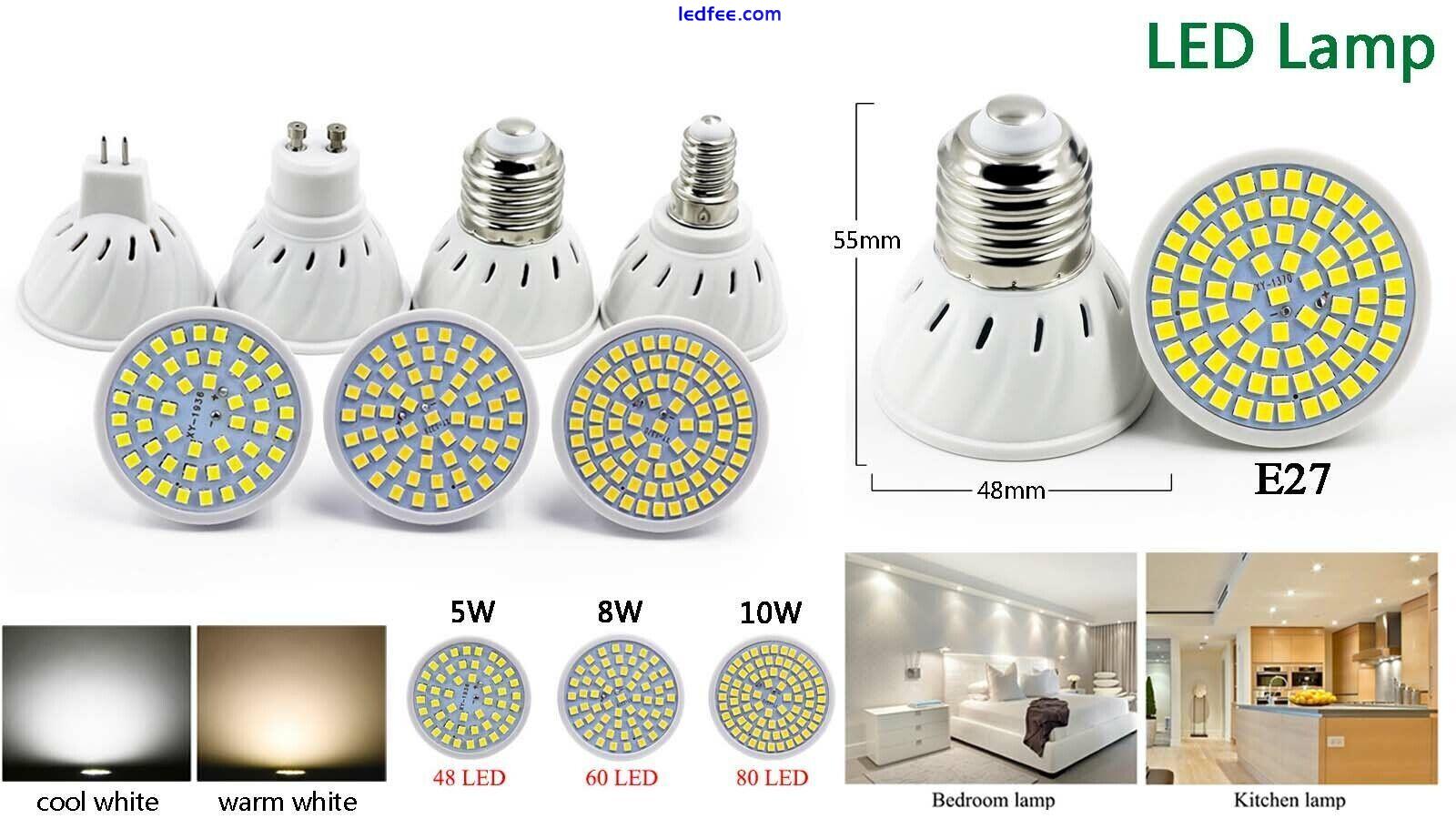 MR16 GU10 E27 E14 5W 8W 10W LED Bulb 220V Spots SMD COB Energy Saving Downlight 2 