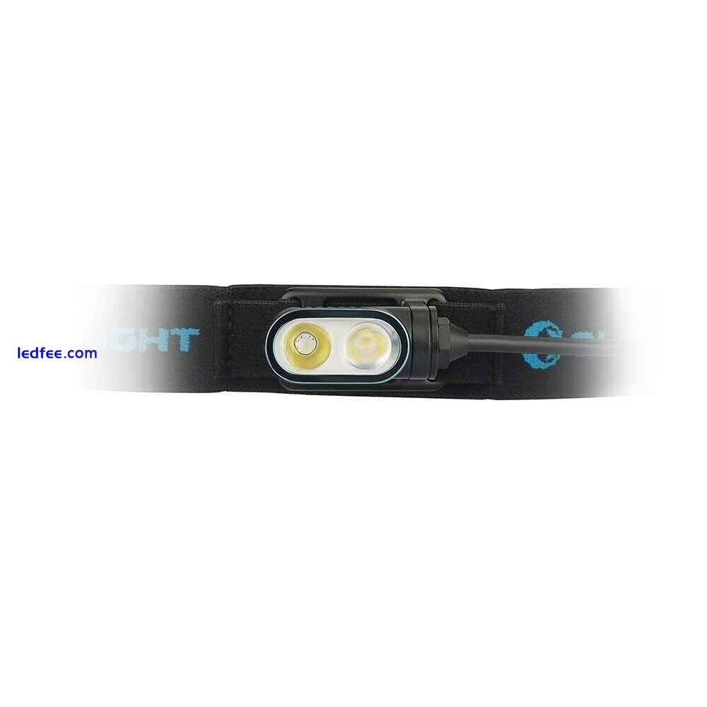 Olight Array Lightweight 400 lumen USB rechargeable LED headlamp 5 