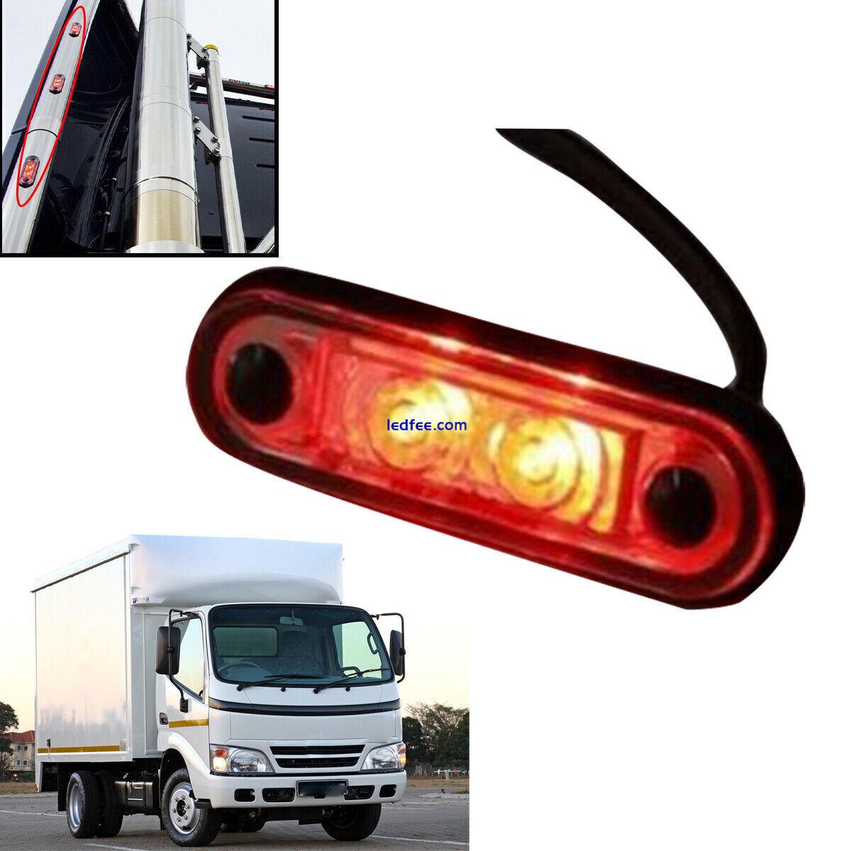 HELLA STYLE LED FLUSH FIT KELSA BAR MARKER LAMP LIGHT 12v 24v 2 