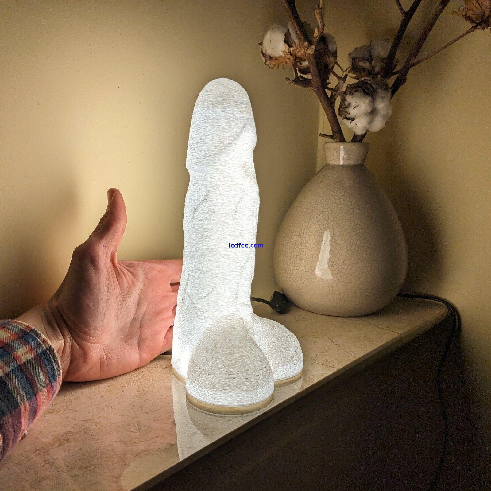 Large Penis Table Lamp Night Bedside USB Desk Light Funny Cool Gift 4 