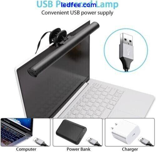 Computer Colour Changing Monitor Light Bar USB Screen Desk Lamp LED RGB GELE6135 4 