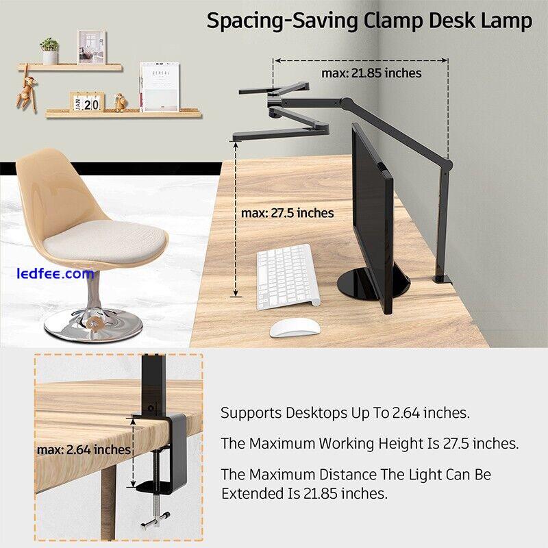 2023 Modern Table Lamp LED Desk Lights Office Desk Lamp anti-eye strain mode UK 3 