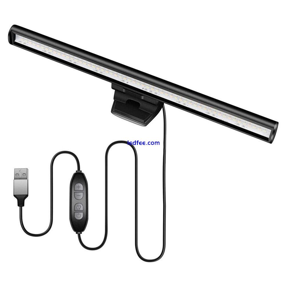 LED Screen Bar Light USB Computer Monitor Eye-Caring Reading Desk Lamp Dimmable 0 