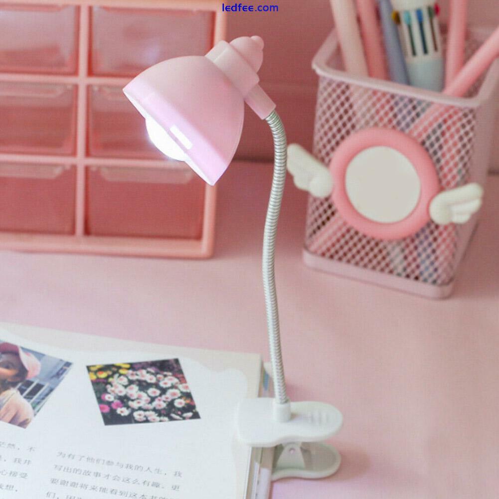 LED Electronic Desk lamp Clip-on Children Reading Light Flexible Table L8L0 5 