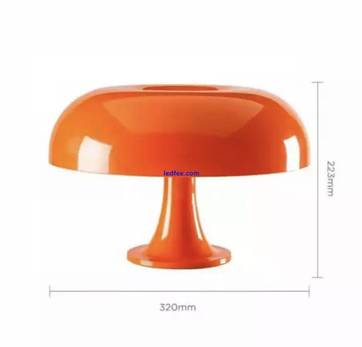 Vintage Retro Led Mushroom Table Lamp Bedroom Living Room Lighting Desk Light 4 