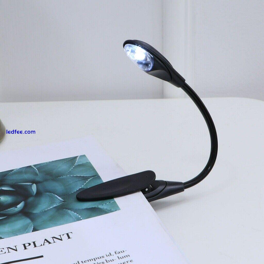 LED table lamp desk reading light Reading Clip-On Lamp Flexible Portable 1 