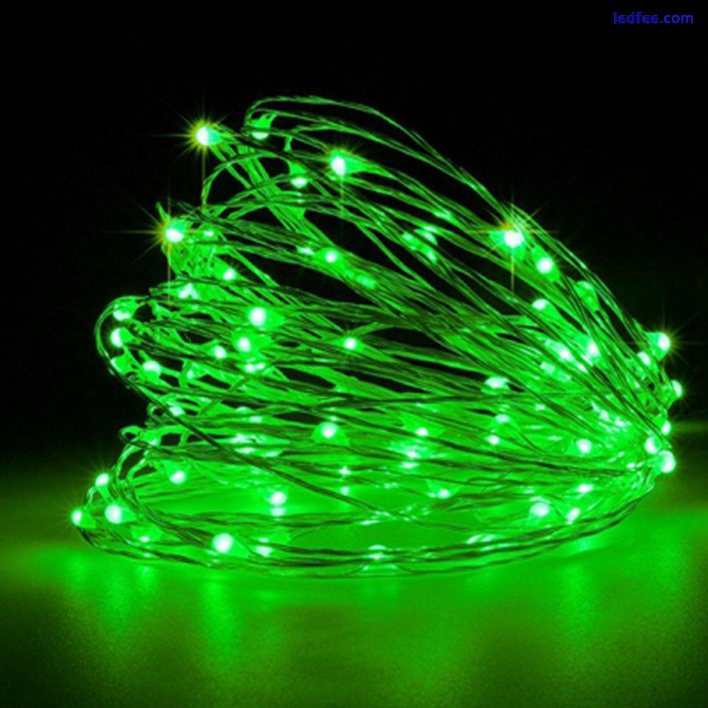 USB LED Micro Rice Wire Copper String Fairy Lights Party Decor Christmas Gift UK 5 