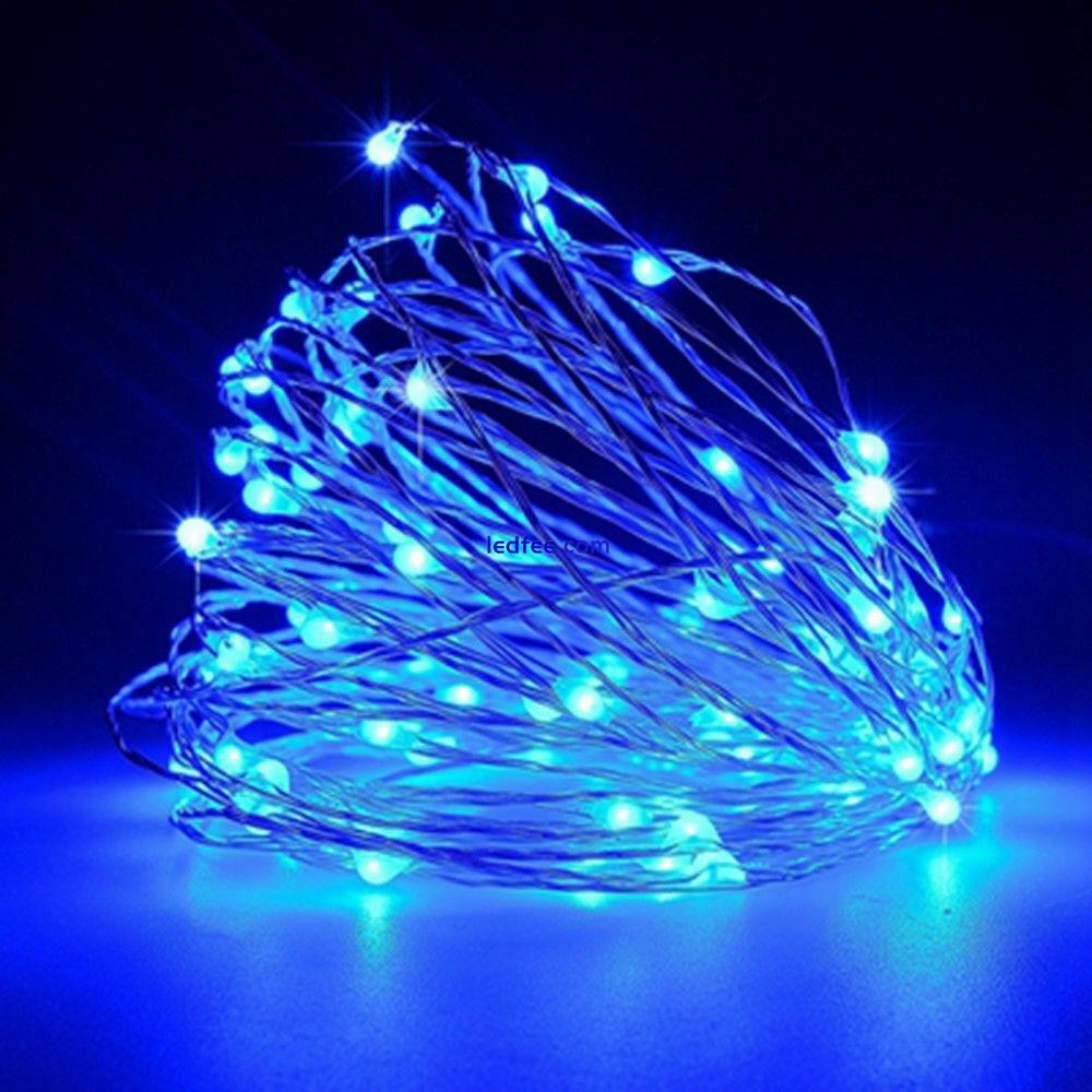 USB LED Micro Rice Wire Copper String Fairy Lights Party Decor Christmas Gift UK 3 