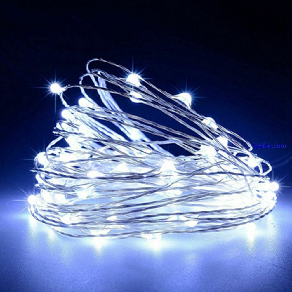 USB LED Micro Rice Wire Copper String Fairy Lights Party Decor Christmas Gift UK 4 