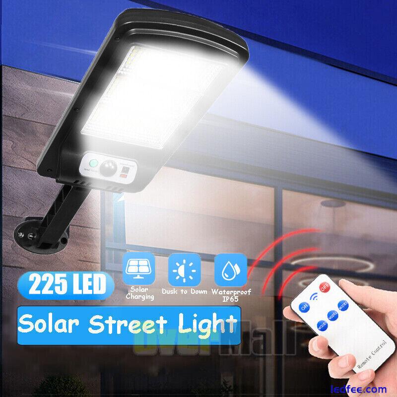 9900000LM Commercial Solar Street Flood Light Area Light Dusk To Dawn Wall Lamp 0 