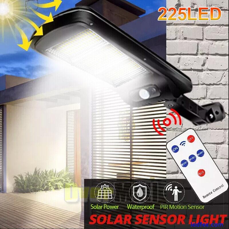 9900000LM Commercial Solar Street Flood Light Area Light Dusk To Dawn Wall Lamp 1 